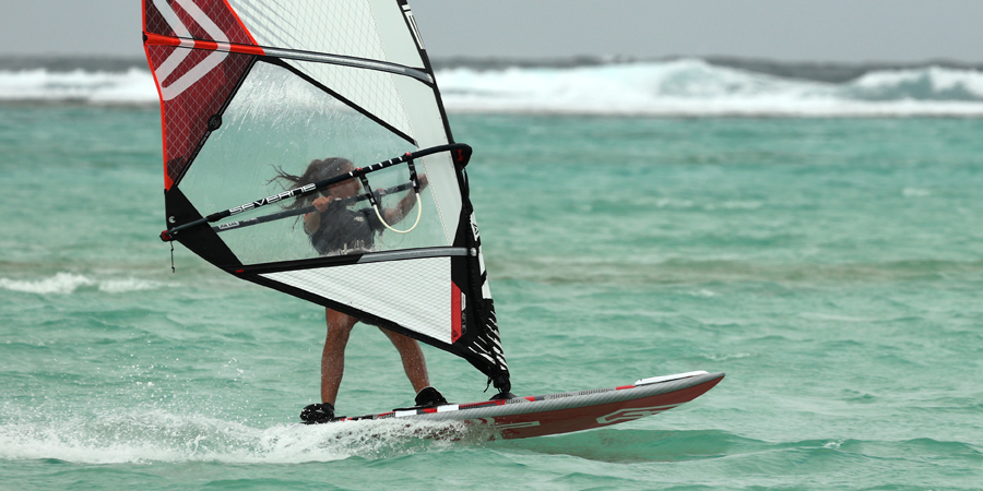 Bijou Shahmirian Windsurfing 2022 Bonaire Blasting