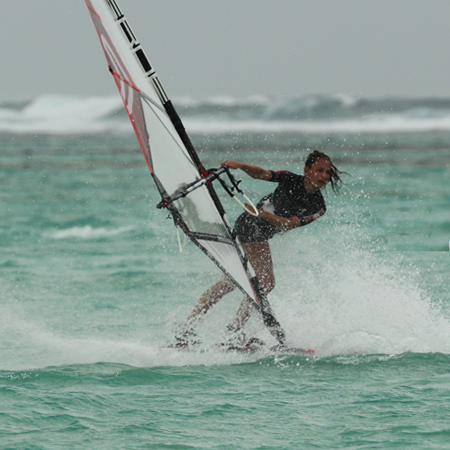 Bijou Shahmirian Windsurfing 2022 Bonaire Spock